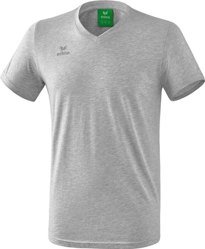 Erima Style T-Shirt Licht Grijs Melange