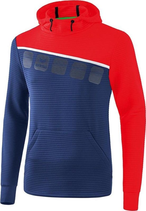 Sweater - 5-C - Katoen - Kindervariant - Hoge Kraag - Capuchon