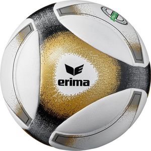 Erima Hybrid Match Wedstrijdbal - Maat 5 - Zwart / Goud / Wit