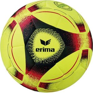 Erima Hybrid Indoor Zaalvoetbal Geel-Rood-Zwart (Maat 4)