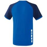 Erima Zenari 3 0 SS Shirt Junior Sportshirt2 - Unisex - blauw wit