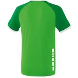 Erima - Zenari 3.0 Shirt Korte Mouw - Groen / Smaragd / Wit - Sportshirt
