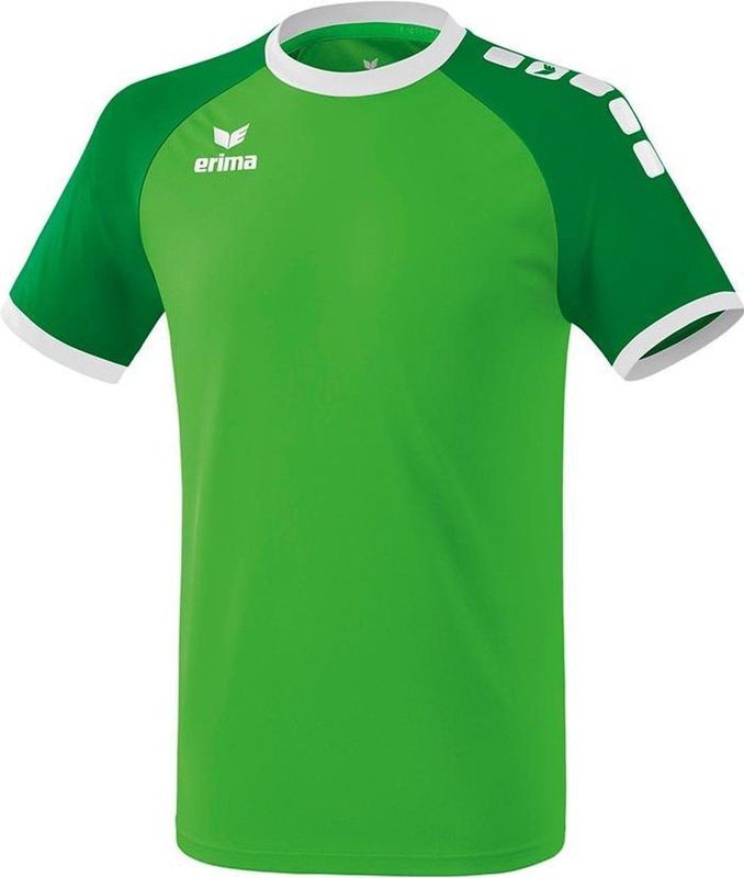 Erima - Zenari 3.0 Shirt Korte Mouw - Groen / Smaragd / Wit - Sportshirt