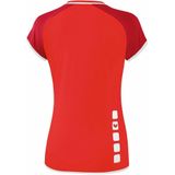 Erima Sportshirt - Vrouwen - rood donker rood wit