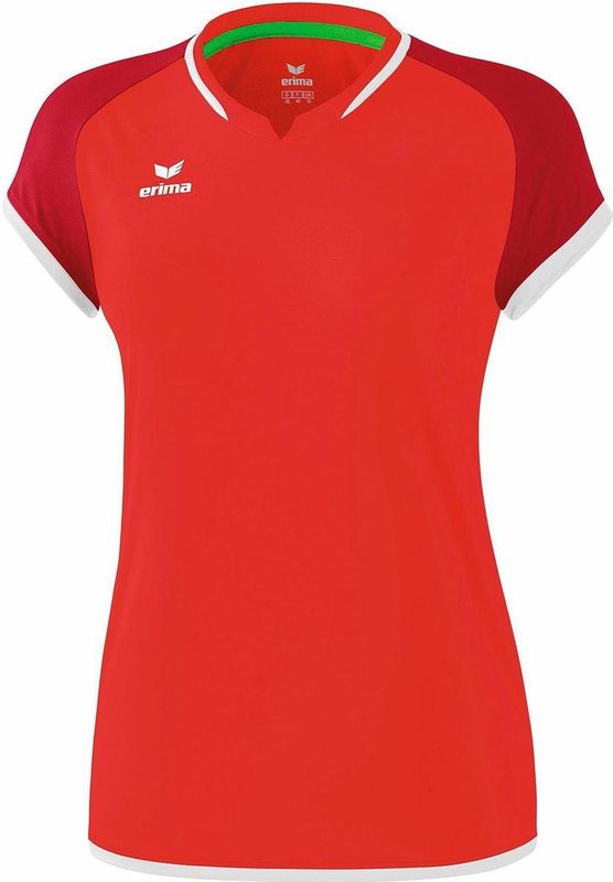 Erima Sportshirt - Vrouwen - rood donker rood wit