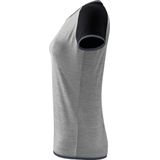 Erima - Zenari 3.0 - Volleybalshirt - Grey Melange/Zwart/Donkergijs - Functioneel Materiaal