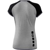 Erima - Zenari 3.0 - Volleybalshirt - Grey Melange/Zwart/Donkergijs - Functioneel Materiaal