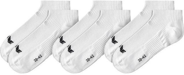 Erima 3 Paar Sneakersokken - Wit