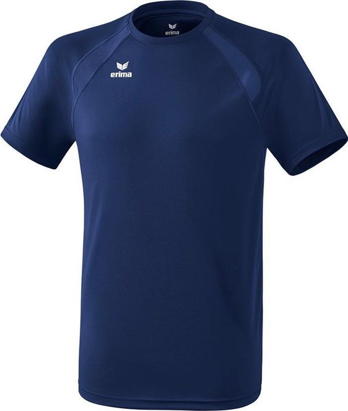 Erima - Performance T-shirt - Korte Mouwen - Navy - Polyester/Elastaan
