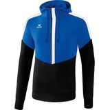 Erima - Squad Sweatshirt - Kind - New Royal - Zwart - Polyester