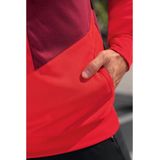 Erima - Squad Sweatshirt - Bordeaux-Rood - Katoenmix - Capuchon