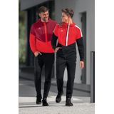 Erima - Squad Sweatshirt - Bordeaux-Rood - Katoenmix - Capuchon