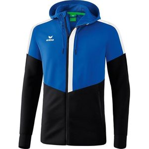 SQUAD - Trainingsjack - Met Cap - Zacht Functioneel Materiaal - Kindervariant