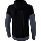 SQUAD - Trainingsjack - Met Cap - Zwart - 100% Polyester
