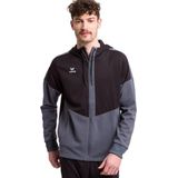 SQUAD - Trainingsjack - Met Cap - Zwart - 100% Polyester