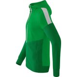 SQUAD - Trainingsjack - Met Cap - Zwart - Zacht Functioneel Materiaal