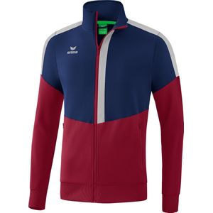 Erima - Squad Worker Jack - New Navy / Bordeaux / Silver Grey - 100% Polyester
