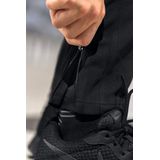 Sportbroek - Zwart - 100% Polyester - Normale Pasvorm