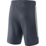 Erima - Squad Worker - Short - Slate Grey - 100% Polyester, Elastische Tailleband, Ritszakken