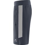 Erima - Squad Worker - Short - Slate Grey - 100% Polyester, Elastische Tailleband, Ritszakken