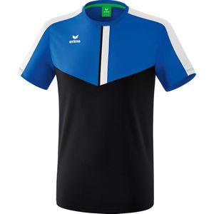 Sportshirt - Blauw - Zwart - Wit - 100% Polyester