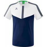 Erima Squad T-Shirt Heren - Wit New Navy Slate Grey