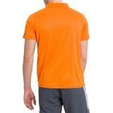 Erima - Squad Polo - Sportshirt - Slate Grijs / Monument Grijs / New Oranje - 100% Polyester
