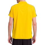 Erima - Squad Polo - Slate Grijs - Zwart - Geel - 100% Polyester