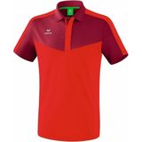 Erima - Squad Polo - Bordeaux - Heren Poloshirt