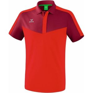Erima - Squad Polo - Bordeaux - Heren Poloshirt