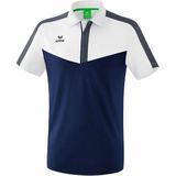 Erima - Squad Polo - Sportshirt - Wit - 100% Polyester