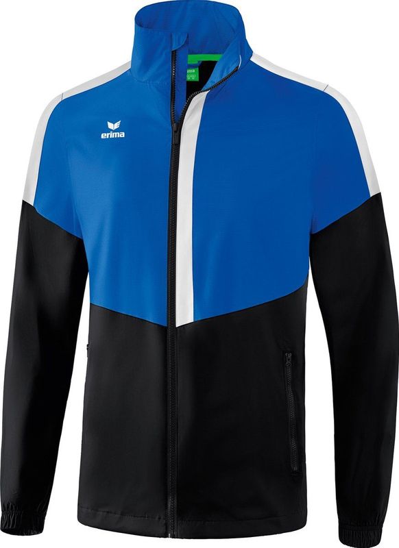 Erima - Squad Allweather Jack - New Royal / Zwart / Wit