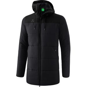 Erima - Squad - Winterjas - Zwart - 100% Polyester