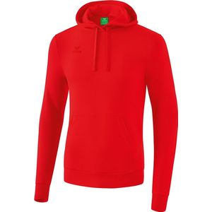 Erima - Sweatshirt - Rood - Katoenmix - Met Capuchon