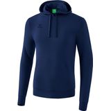 Erima - Sweatshirt Met Capuchon - New Navy - Katoenen Mix