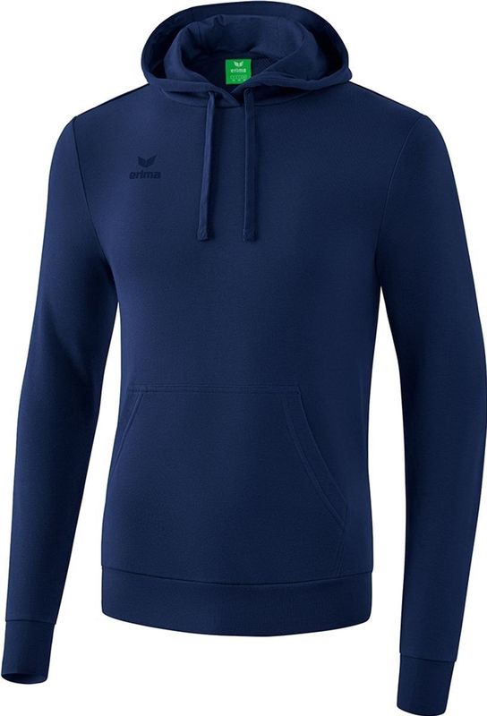 Erima - Sweatshirt Met Capuchon - New Navy - Katoenen Mix