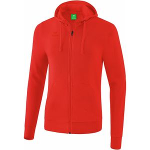Erima Sweatjack Met Capuchon Rood Maat XL