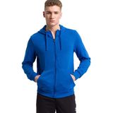 Sweater - Katoenmix - Kangoeroezak - Capuchon - Ribgebreide Manchetten