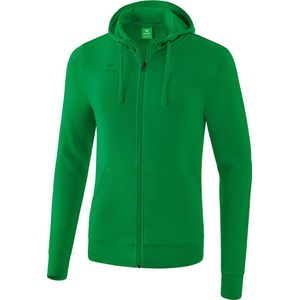 Erima Sweatjack Met Capuchon Kind Smaragd Groen Maat 164