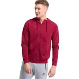 Erima Sweatjack Met Capuchon Bordeaux Rood