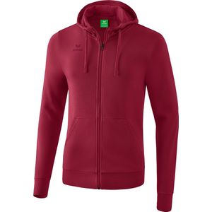 Erima Sweatjack Met Capuchon Kind Bordeaux Rood