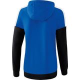 Erima - Squad Tracktop Jack - Dames - New Royal / Zwart / Wit - Functioneel Materiaal