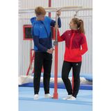 Erima - Squad Tracktop - Jack - Bordeaux-Rood - Licht Materiaal