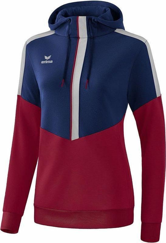 Erima - Squad Sweatshirt - New Navy - Met Capuchon - Kinderen