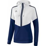 Erima Squad Sweatshirt Met Capuchon Heren - Wit / Slate Grey / Lime