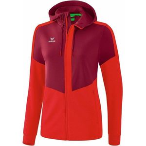 Erima - Squad Trainingsjack - Bordeaux-Rood - Polyester