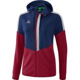 Erima - Squad - Trainingsjack - New Navy / Bordeaux / Silver Grey