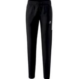 Erima - Squad Worker Broek - Kinderen - Zwart - Silver Grey - Functioneel Materiaal