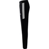 Erima - Squad Worker Broek - Kinderen - Zwart - Silver Grey - Functioneel Materiaal