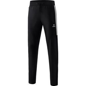 Erima - Squad Worker Broek - Kinderen - Zwart - Silver Grey - Functioneel Materiaal